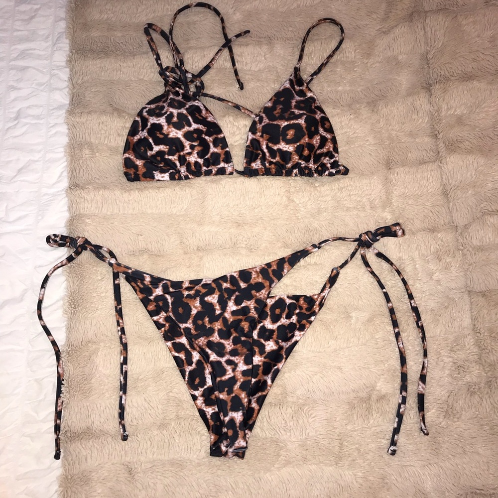 Animal Print Bikini